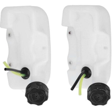 Réservoir de carburant pour tondeuse, accessoires de scie à chaîne Réservoirs d'essence pour débroussailleuses compactes 2 pièces résistant à l'usure pour 34 débroussailleuses