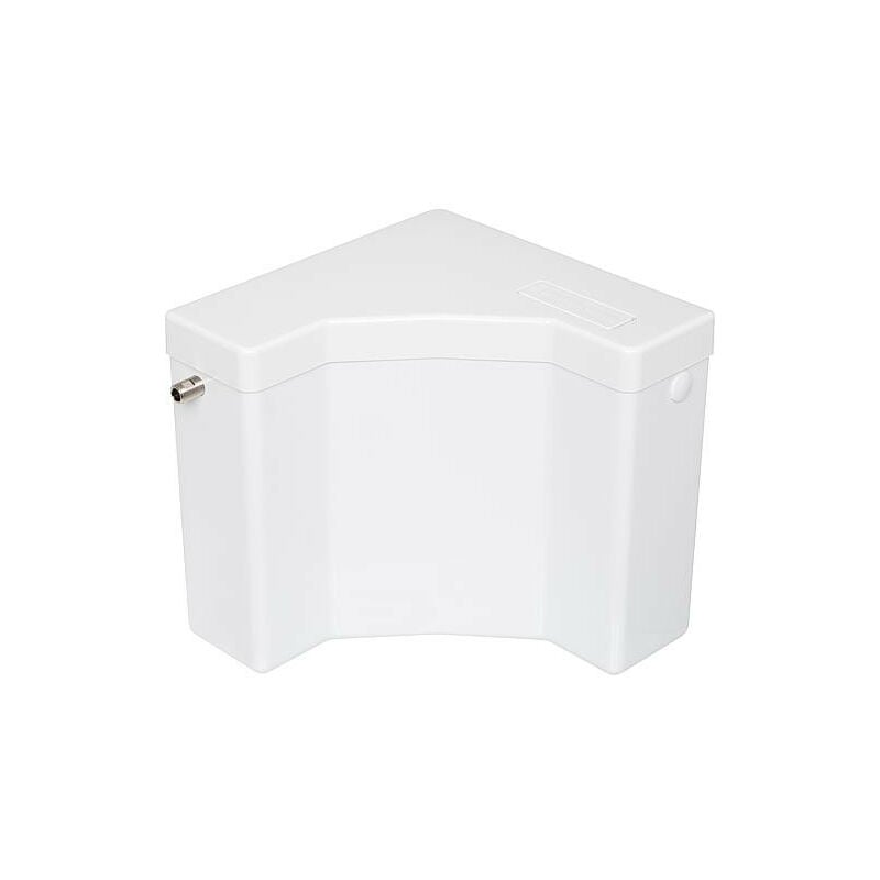 Banyo - Reservoir de chasse d'angle 1 quantite avec tuyau de refoulement complet