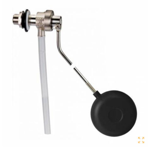 Réservoir De Chasse D'eau Flottant 3/8 Robinet De Vidange Universel Laiton Avec Bille