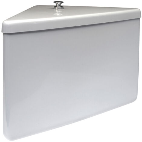 Réservoir de chasse encastré, en plastique, 9 litres, fixation basse, JOMO 180 002 blanc