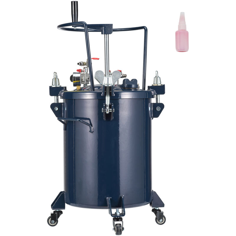 Mophorn - Réservoir de peinture sous pression 30 L/8 gal, agitateur de mélange manuel, mastic de réparation de fuite, industrie/décoration
