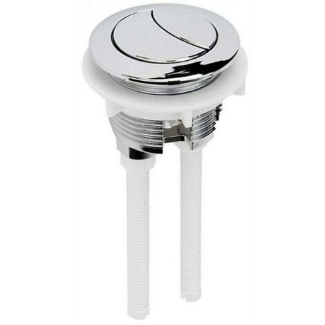 Réservoir de toilette universel remplacement double bouton de chasse accessoires de réservoir de toilette joint rond double bouton, Ensoleillé