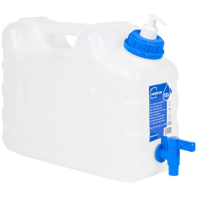 Vidaxl - Bidon d'eau avec robinet distributeur de savon 10 l plastique