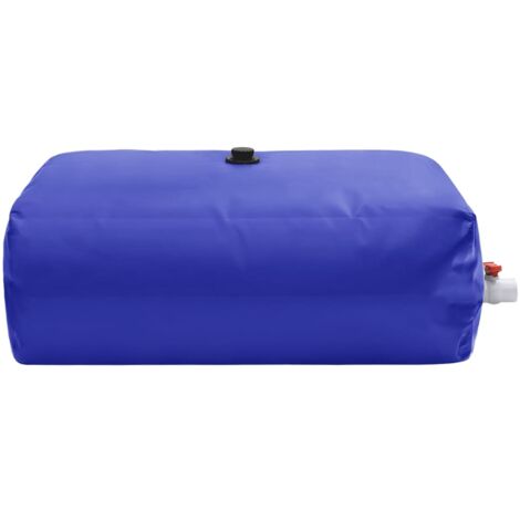 Réservoir d'eau avec robinet pliable 1500 L PVC CFW130045