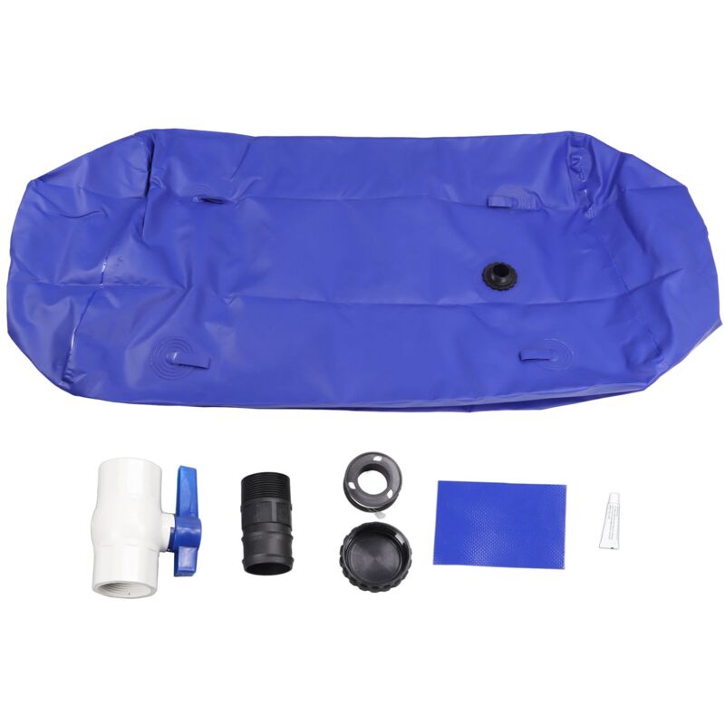Ineasicer - Réservoir d'eau pliable en pvc 1000L Réservoir d'eau d'urgence pour l'extérieur, le jardin et le camping