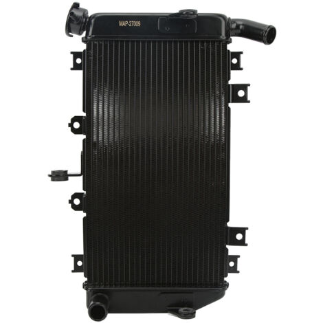 Réservoir d'eau radiateur refroidisseur accessoire de refroidissement remplacement pour Ninja 400 2018-2021 noir