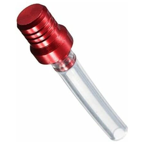 Réservoir D'Essence Anti-Inversion De Gazole De Carburant Soupape D'Aération Tuyau De Reniflard VTT Dirt Bike Pit - Rouge