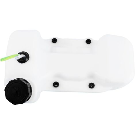 Réservoir D’Essence Blanc Compatible Débroussailleuse 40-5Bl en Plastique Résistant Anti-Vieillissement Accessoire Jardinage pour Tondeuse à Gazon et Tracteur Pièce de Rechange
