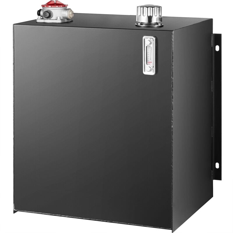 Mophorn - Réservoir d'huile hydraulique de 25 gallons, réservoir en acier robuste pour le transfert d'essence, comprend une crépine, une jauge de