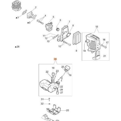 RÉSERVOIR D'ORIGINE EMAK 61110270AR