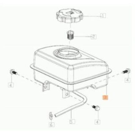 RÉSERVOIR D'ORIGINE EMAK L66151841