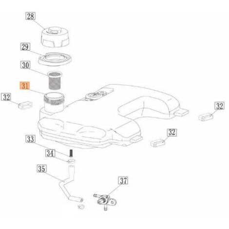 RÉSERVOIR D'ORIGINE EMAK L66152548