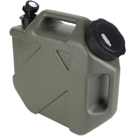 Reservoir Eau Camping Car,Portable Bidon d'eau avec Poignée,Jerrican Alimentaire avec Robinet, Parfait pour Voyage, Camping, Barbecue, Pêche