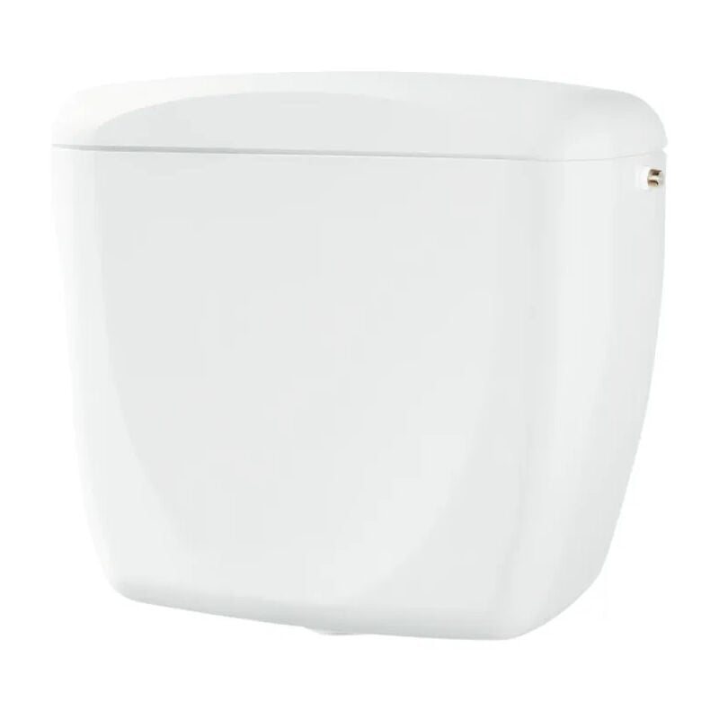 Siamp - Réservoir wc apparent Haut Rondo h pneumatique à distance, blanc