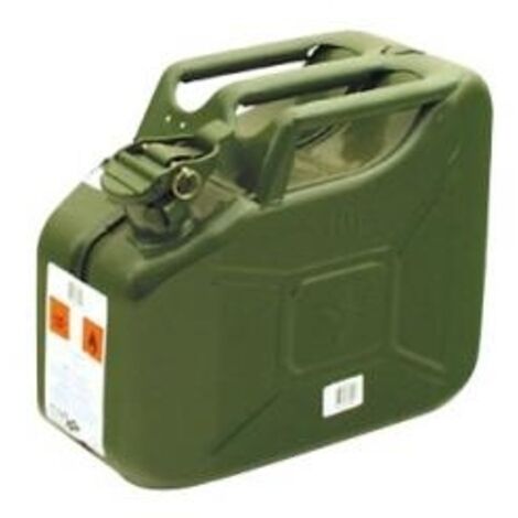 Réservoir métallique capacité 10 litres couleur verte