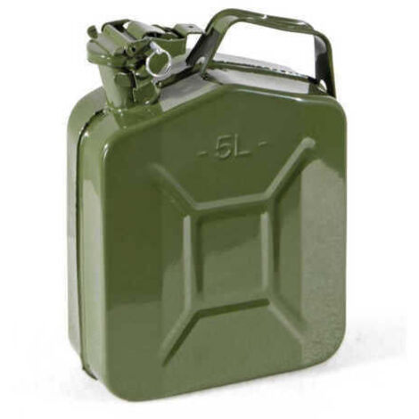 RÉSERVOIR MÉTALLIQUE POUR CARBURANT INFLAMMABLE 5 LT.