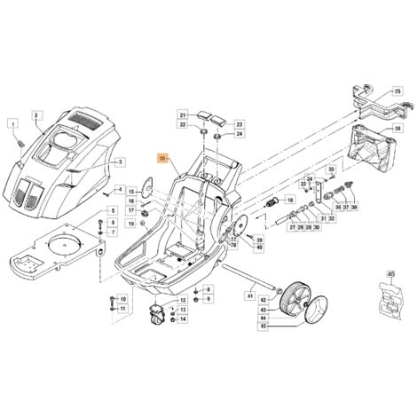 Réservoir ORIGINAL EMAK modèle PW300HC pour nettoyeur haute pression CH32060283B