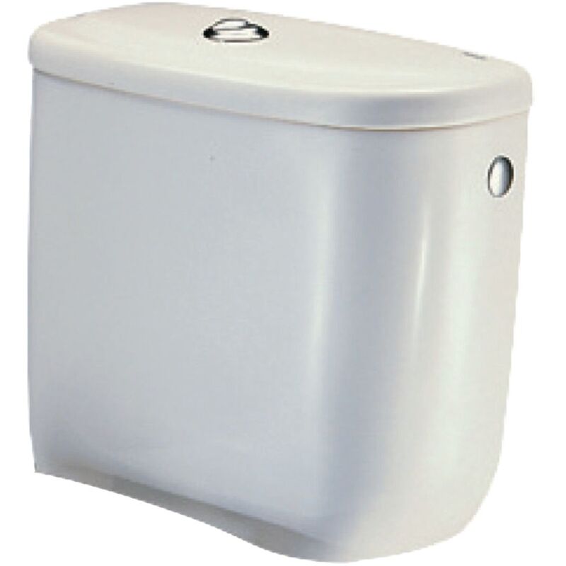 Roca - Réservoir wc Poussoir Polo 3/6L 3-4129F Blanc