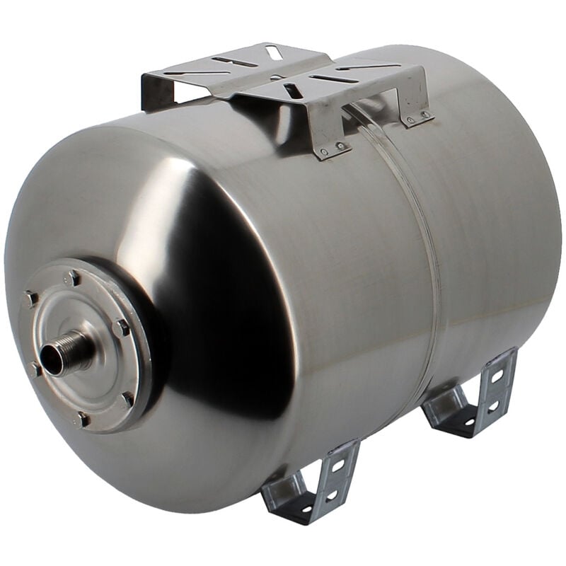 Gt Market - Réservoir pression à vessie horizontal en inox - 100 litres