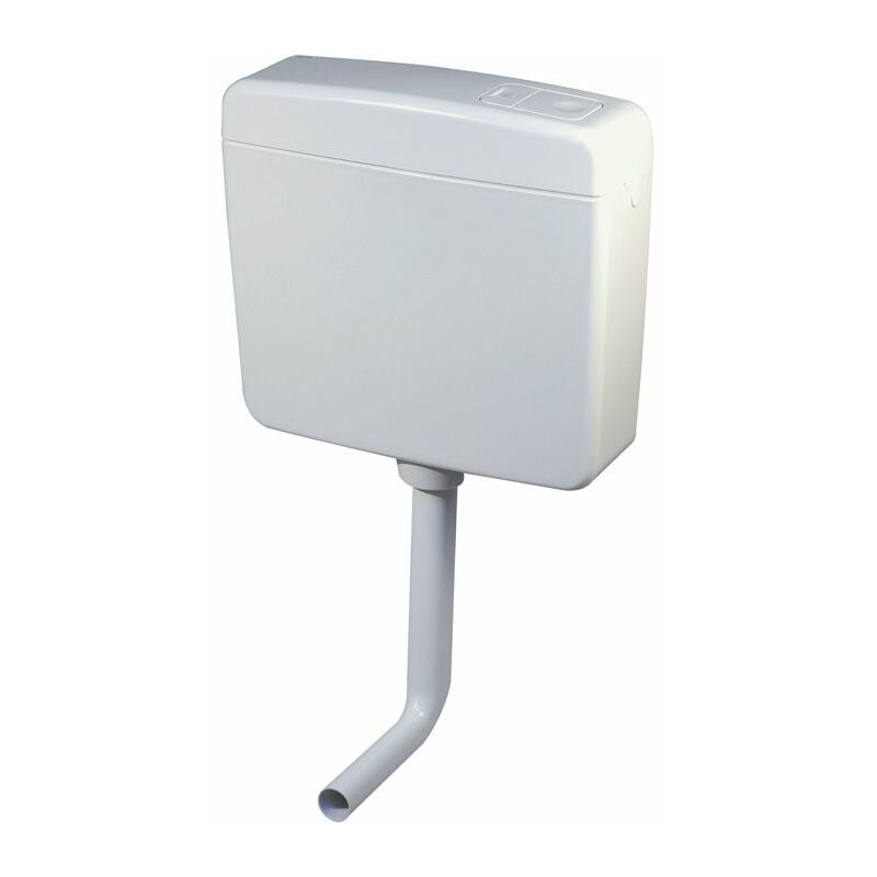 Regiplast - Réservoir wc - regi flo Double débit - Semi-bas