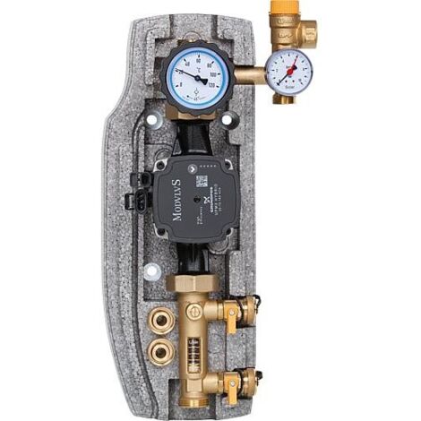 Reservoir solaire Easyflow DN25(1"), un circuit, 8-28l/min, Grundfos UPM3 Hybride 25-70
