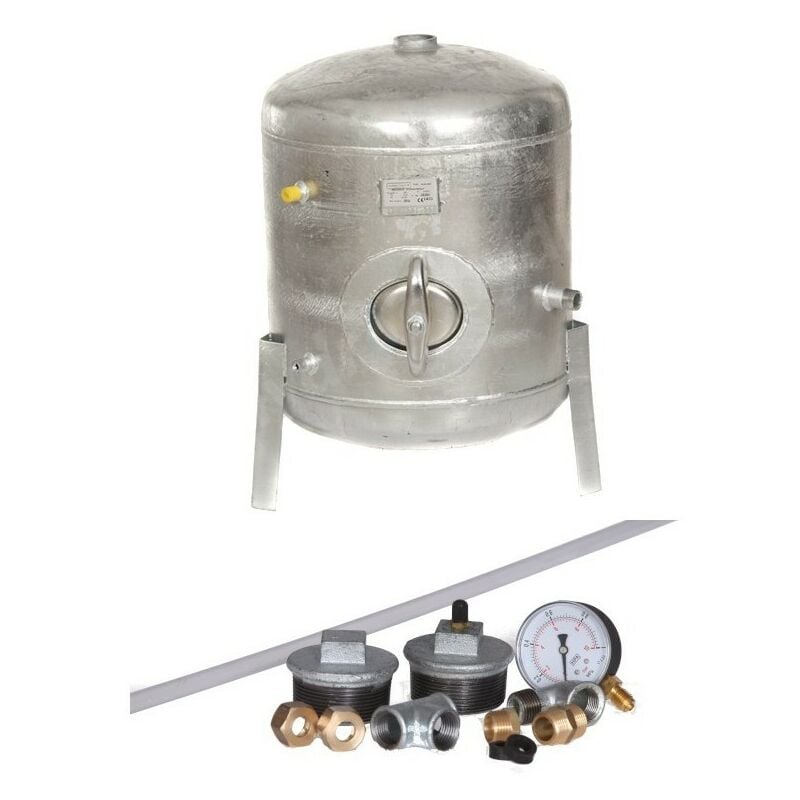 Viva - Réservoir surpresseur à eau galvanisé 9 bar 100 l avec accessoires