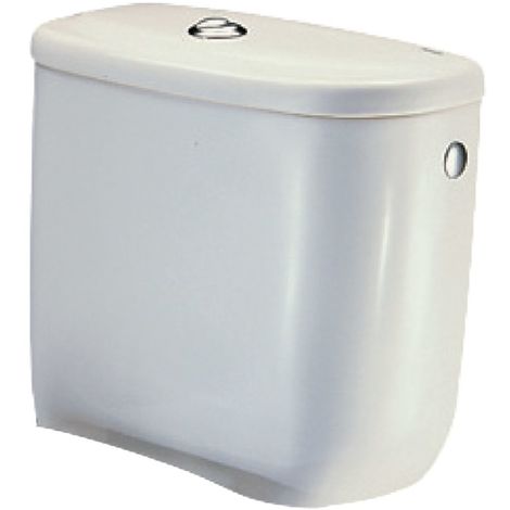 Réservoir WC 3/6L ROCA POLO alimentation latérale - Blanc