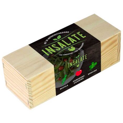 RESETEA, KIT AUTOCOLTIVAZIONE INSALATE, CASA, IDEE REGALO, CUCINA