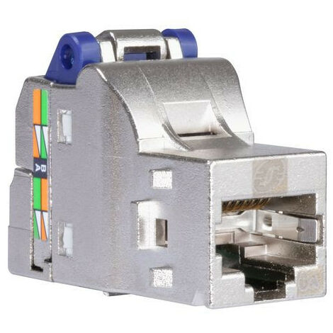 Resi9 S-One format DPM connecteur RJ45 catégorie 6 blindé, sachet individuel (VDIB1771XB01)