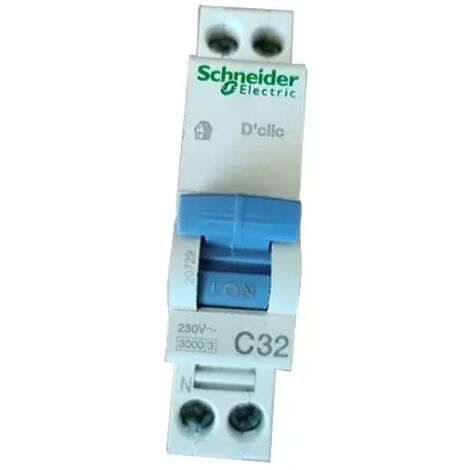 Resi9 Xp - Interruptor Modular - 1p+n - 32a - Curva C - Pintable - Schneider Electric