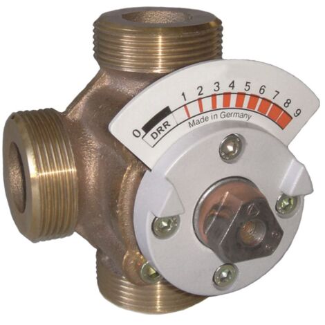 Resideo 3-Wege-Universalmischer DRR Rotguss, PN 10 DN 25, Kvs -Wert 4,0