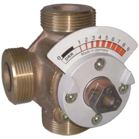 Resideo 3Wege-Universalmischer DRR Rotguss, PN 10 DN 25, Kvs-Wert 6,3, DRR25-6.3