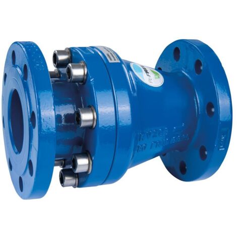 Resideo Rückflussverhinderer RV283S, Flansch, pulverbeschichtet, DN 50, Blau