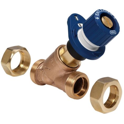 Resideo Strangreg.Vent. Kombi-3-Plus Messing, AG, DN 25