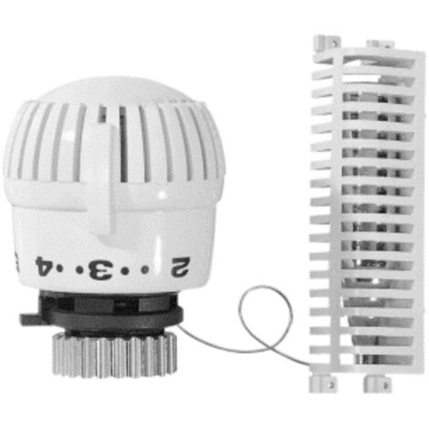Resideo Thermostatregler Thera-2080 FL, 1-28 Grad C, M30x1,5mm, 2m, Weiß
