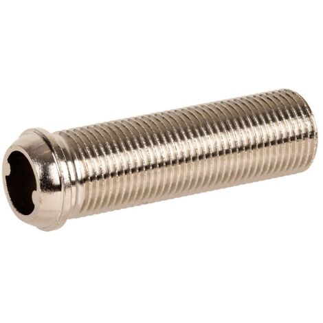 Resideo Verlängerungstülle VA5204B, zylindrisch, Messing vernickelt, 1/2"