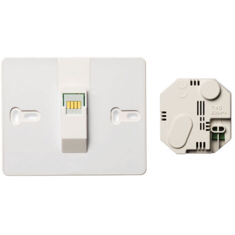 Resideo Wandhalter ATF600 mit Unterputznetzteil