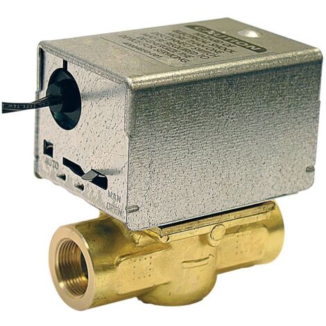 Resideo Zonen-Durchgangsventil V4043C, Messing, 1/2"