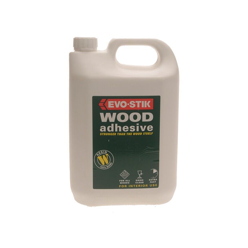 Evo-stik - 30615788 Wood Glue Interior 5 litre EVORW5L