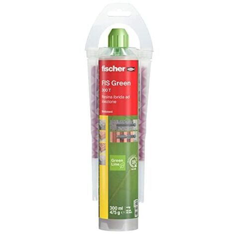 Resina a Base di Biomateriali per Bioedilizia Fischer FIS GREEN 300 T