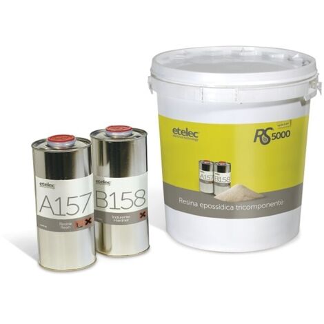 Resina Epossidica Tricomponente Stato Solido 5000Gr ( ETELEC cod. RS5000 )