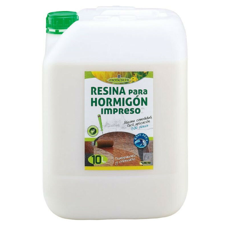 

RESINA P/HORMIGON IMPRESO ( ) Base Agua - Envase 10 litros - Monestir