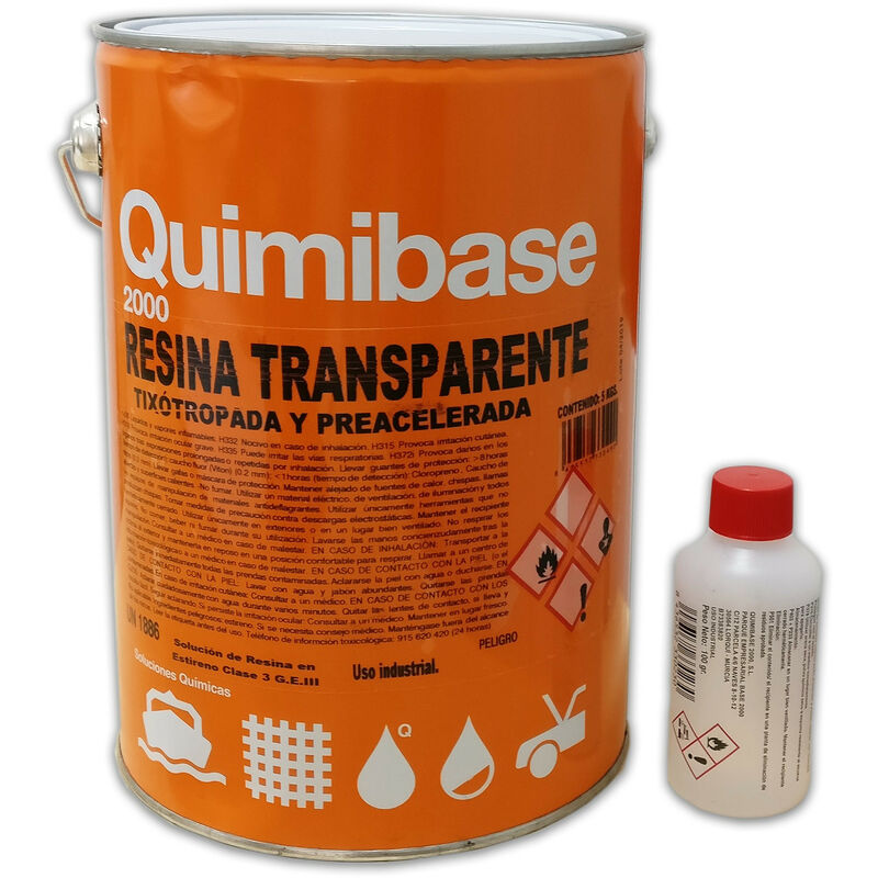 

RESINA POLIESTER CRISTAL+ catalizador 5KG