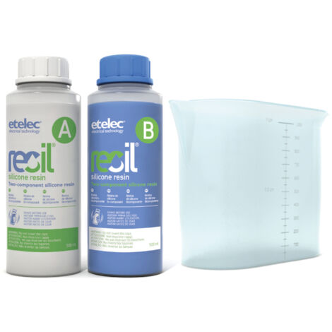 Resina Siliconica Riaccessibile 1Lt 1Kv Resil 100 ( ETELEC cod. RE0100 )