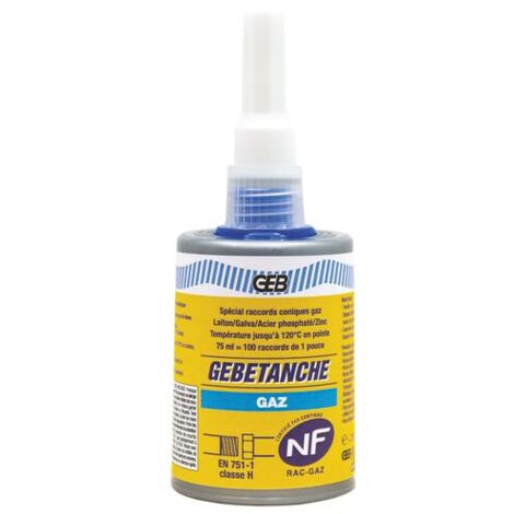 Résine anaérobie Gebétanche Gaz 75ml