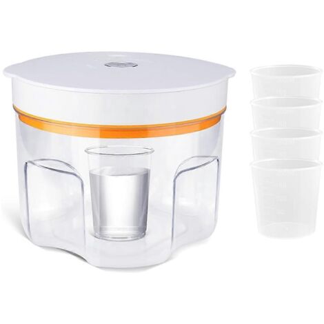 Résine anti-bulles, 2 L, élimine 99,9 % des bulles, prise UE, orange