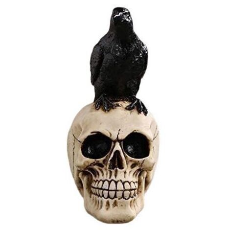 Résine crâne halloween cadeau animal crâne crâne crâne croix maison bar artisanat crâne crâne crâne