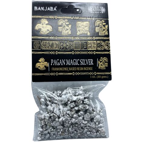 Résine d'arbre Banjara - Argent magique païen- Vendu par 1