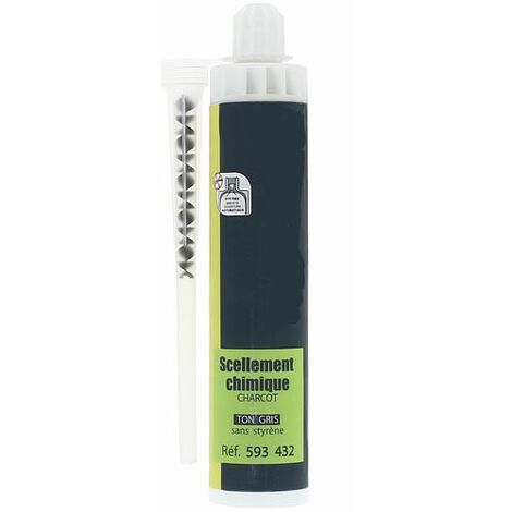 Résine de scellement Charcot P-Pro pierre 310ml - à l'unité