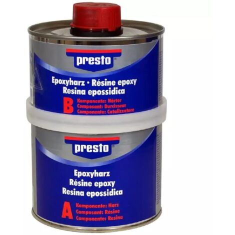 Resine Epoxy 1kg Presto transparente